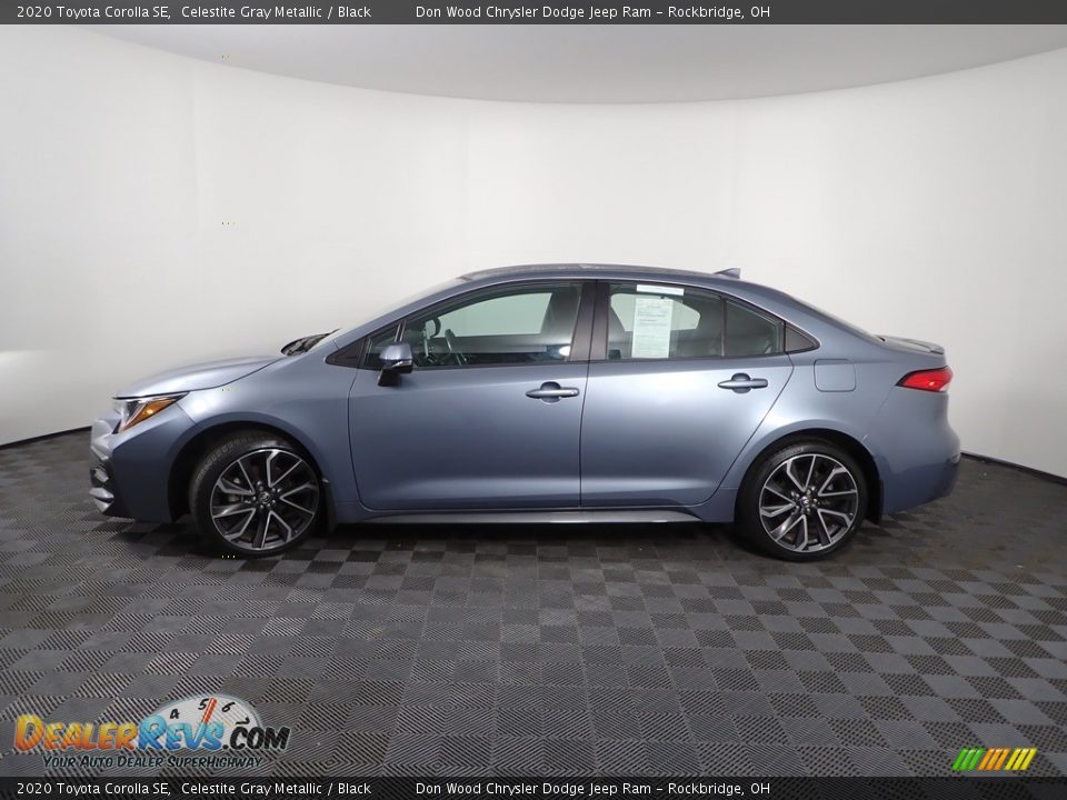 2020 Toyota Corolla SE Celestite Gray Metallic / Black Photo #6