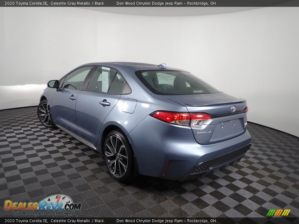 2020 Toyota Corolla SE Celestite Gray Metallic / Black Photo #7