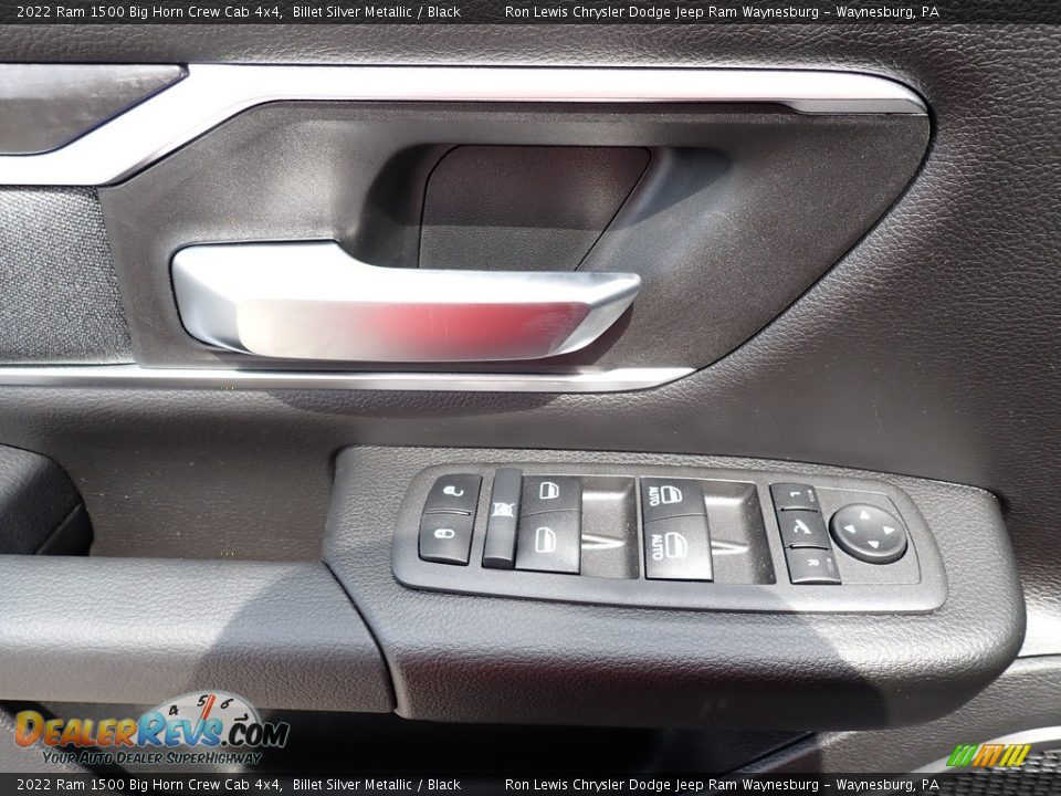 2022 Ram 1500 Big Horn Crew Cab 4x4 Billet Silver Metallic / Black Photo #14