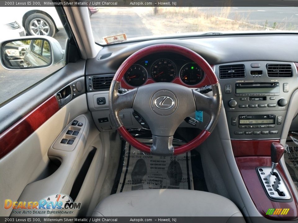 2003 Lexus ES 300 Millennium Silver Metallic / Light Charcoal Photo #14