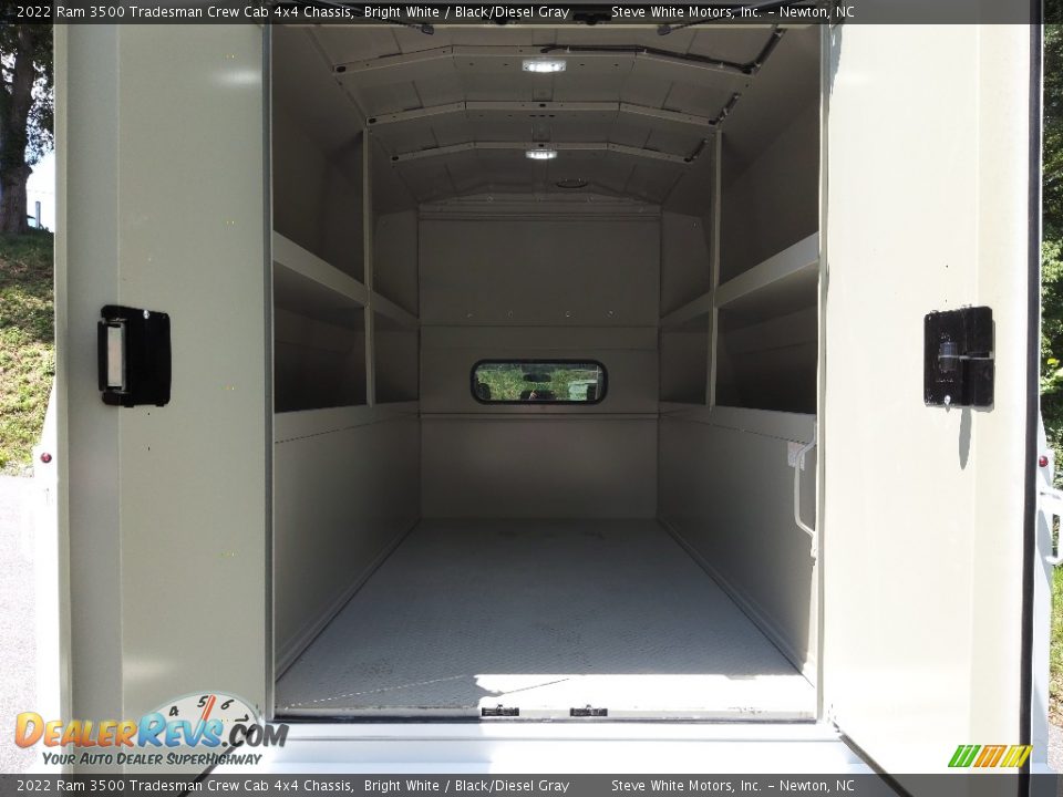 2022 Ram 3500 Tradesman Crew Cab 4x4 Chassis Bright White / Black/Diesel Gray Photo #9