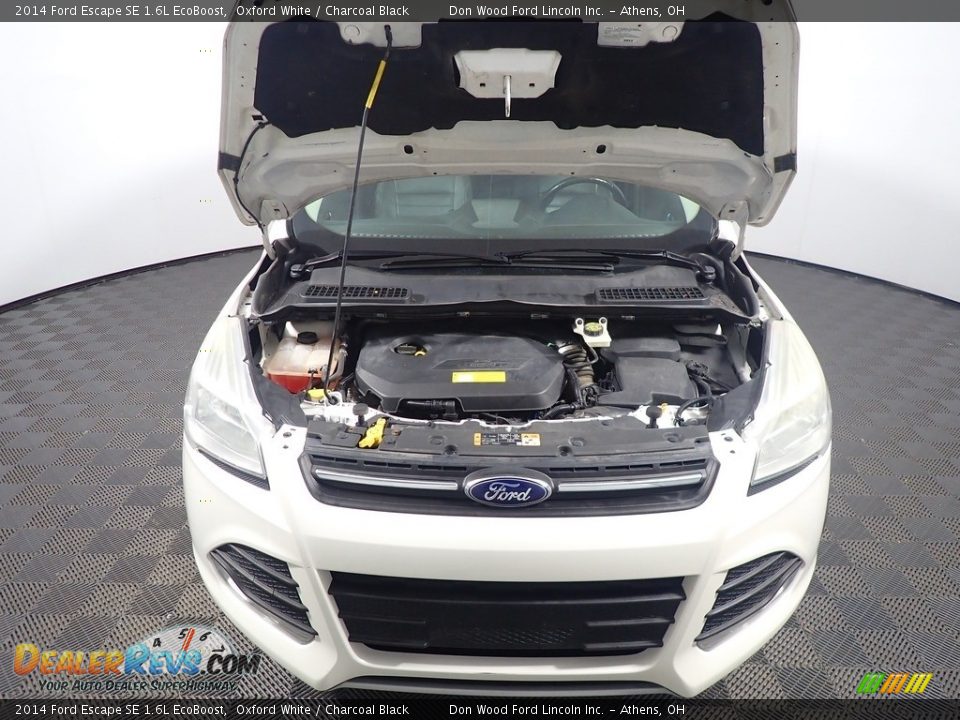 2014 Ford Escape SE 1.6L EcoBoost Oxford White / Charcoal Black Photo #6