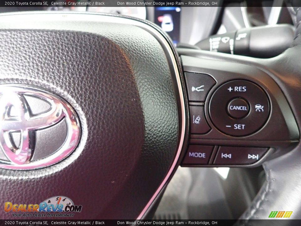 2020 Toyota Corolla SE Celestite Gray Metallic / Black Photo #17