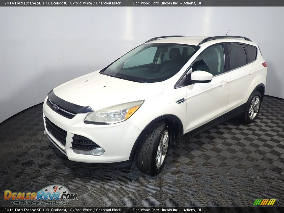 2014 Ford Escape SE 1.6L EcoBoost Oxford White / Charcoal Black Photo #9