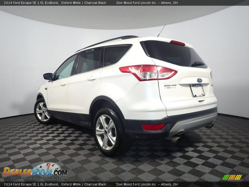 2014 Ford Escape SE 1.6L EcoBoost Oxford White / Charcoal Black Photo #11
