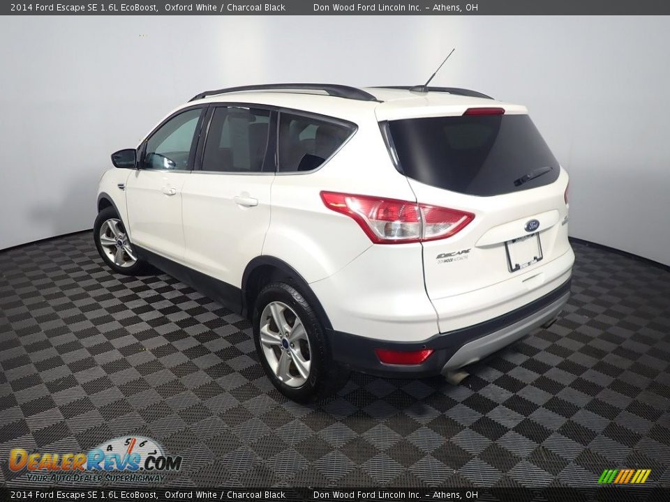 2014 Ford Escape SE 1.6L EcoBoost Oxford White / Charcoal Black Photo #12