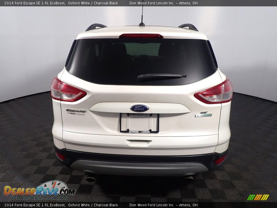 2014 Ford Escape SE 1.6L EcoBoost Oxford White / Charcoal Black Photo #13