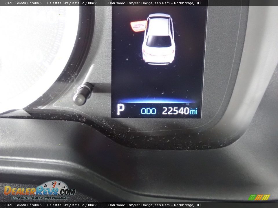 2020 Toyota Corolla SE Celestite Gray Metallic / Black Photo #30