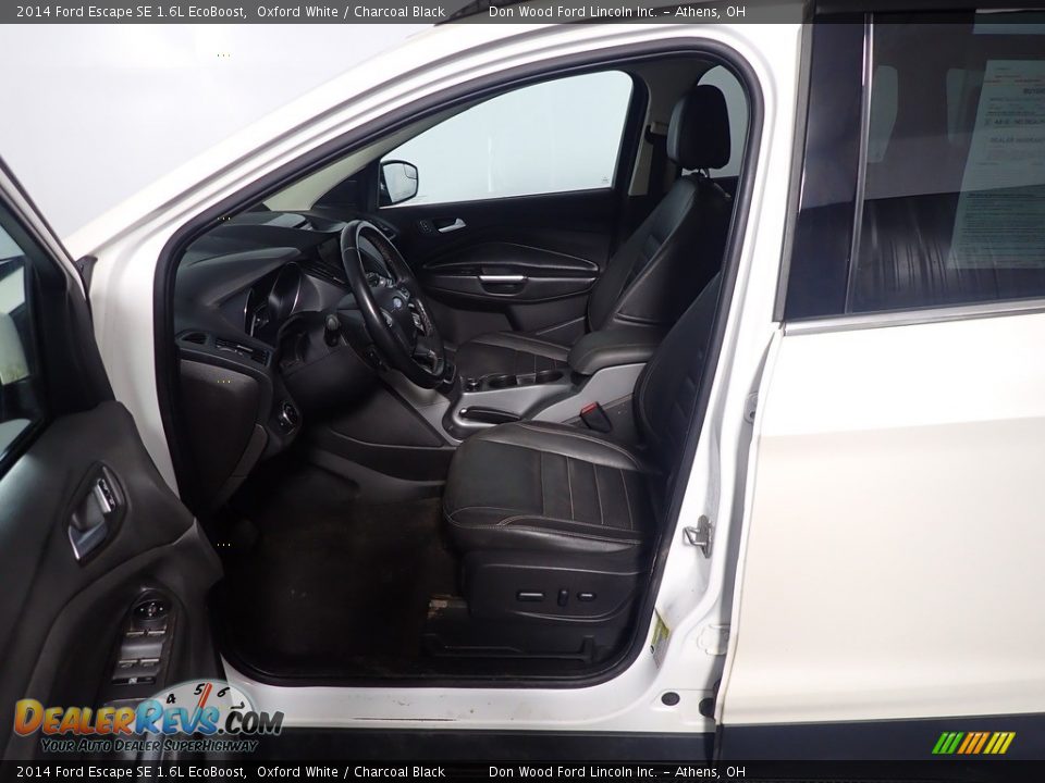 2014 Ford Escape SE 1.6L EcoBoost Oxford White / Charcoal Black Photo #23