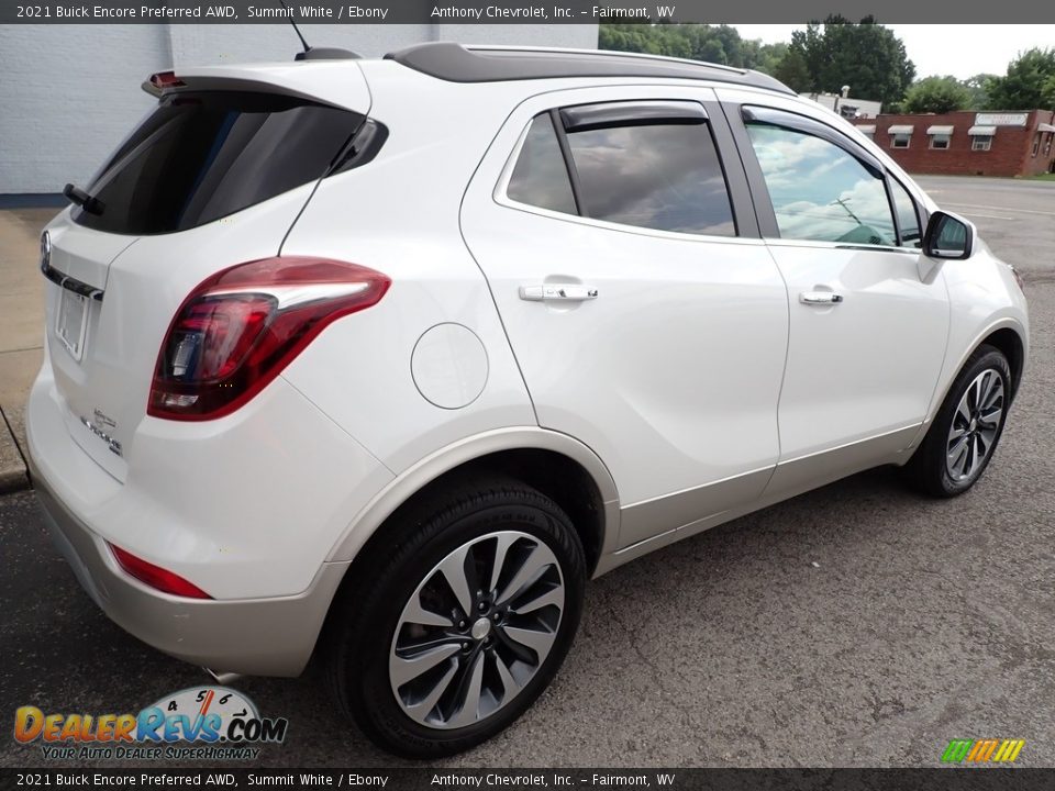 2021 Buick Encore Preferred AWD Summit White / Ebony Photo #3