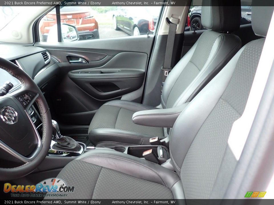 2021 Buick Encore Preferred AWD Summit White / Ebony Photo #11