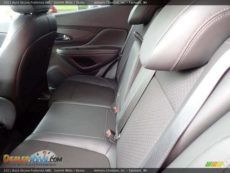 2021 Buick Encore Preferred AWD Summit White / Ebony Photo #12