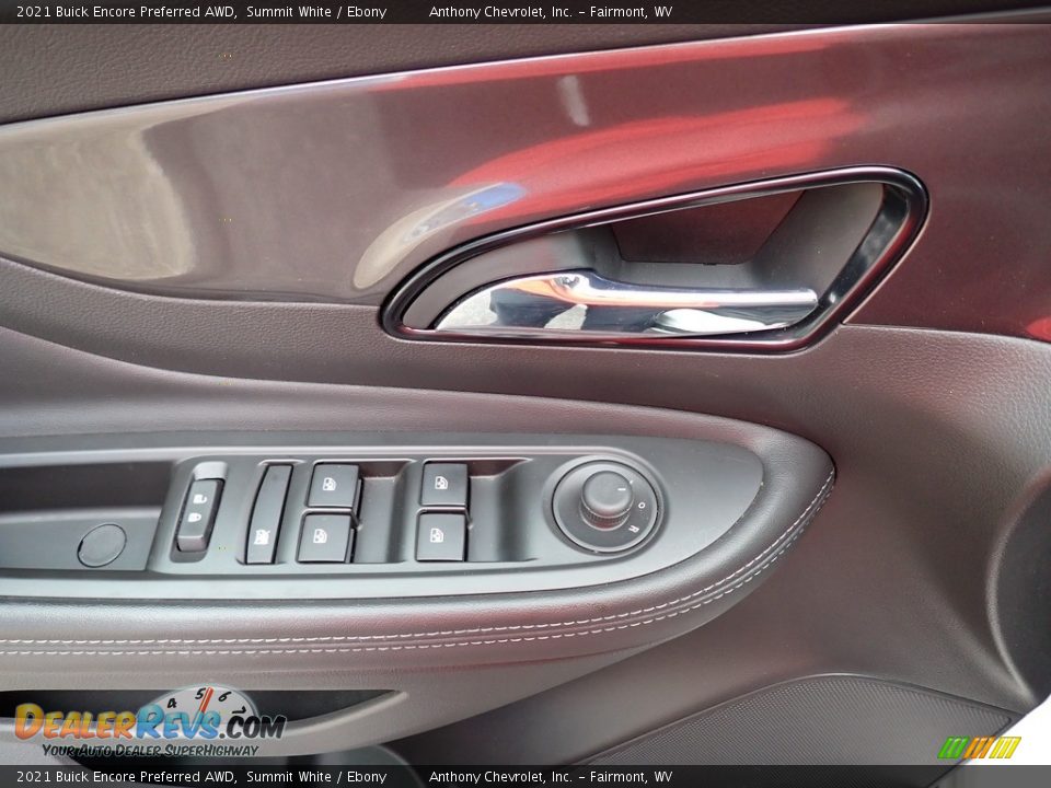 2021 Buick Encore Preferred AWD Summit White / Ebony Photo #14