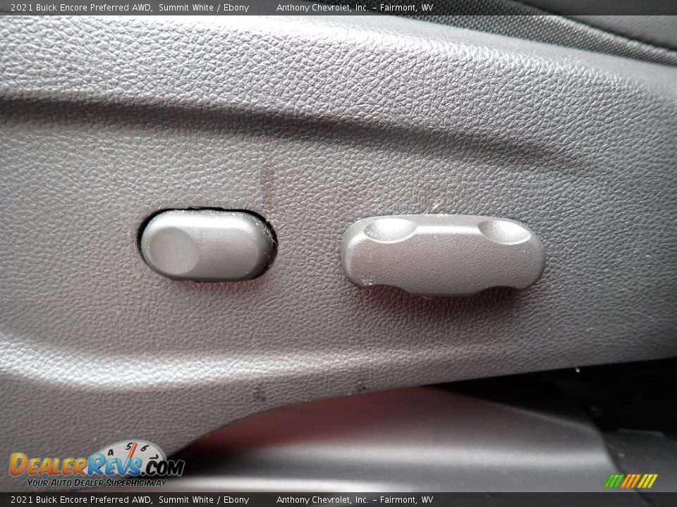 2021 Buick Encore Preferred AWD Summit White / Ebony Photo #16