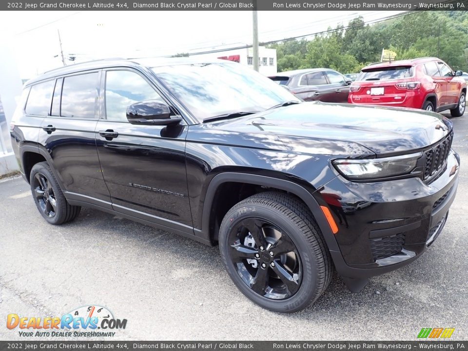Front 3/4 View of 2022 Jeep Grand Cherokee L Altitude 4x4 Photo #8