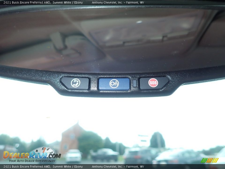 2021 Buick Encore Preferred AWD Summit White / Ebony Photo #17