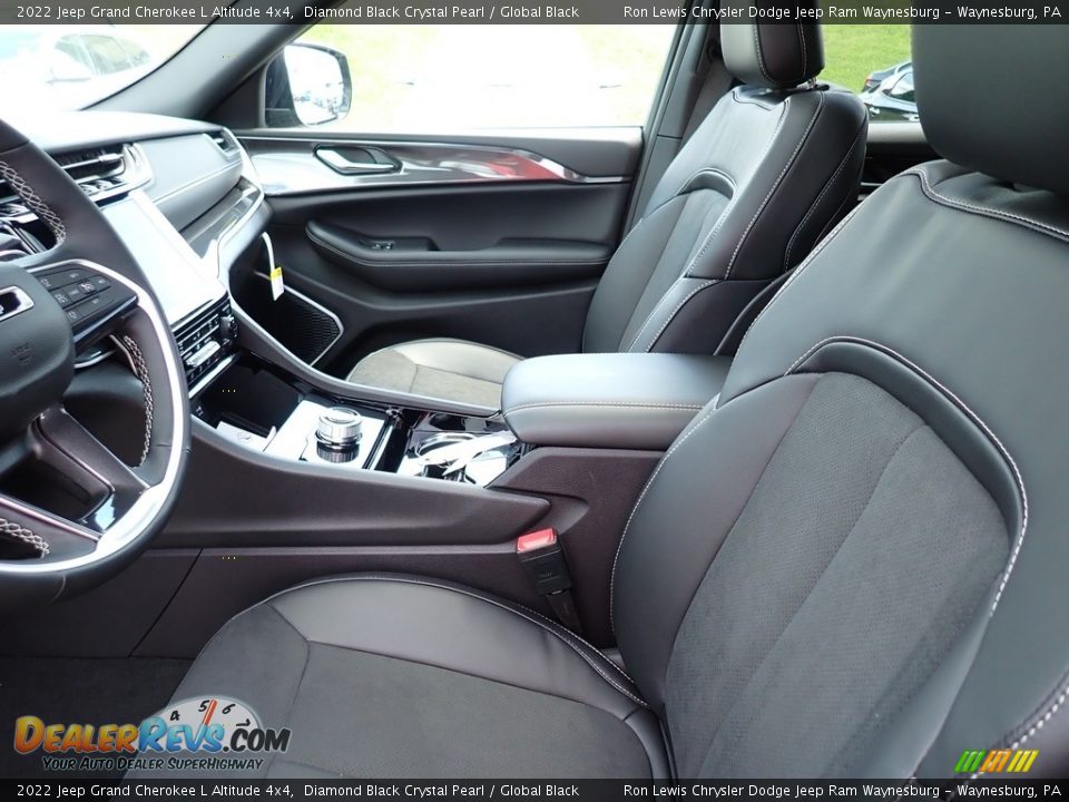 Front Seat of 2022 Jeep Grand Cherokee L Altitude 4x4 Photo #11