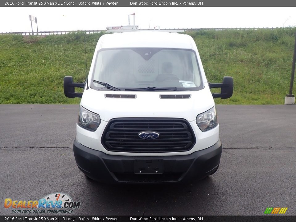 2016 Ford Transit 250 Van XL LR Long Oxford White / Pewter Photo #4