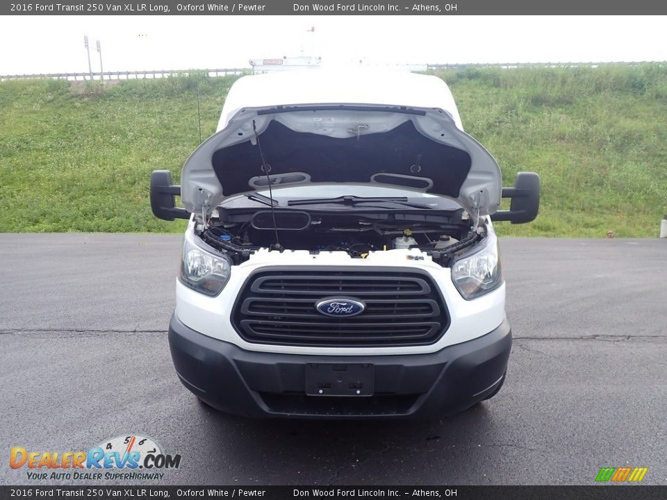 2016 Ford Transit 250 Van XL LR Long Oxford White / Pewter Photo #5