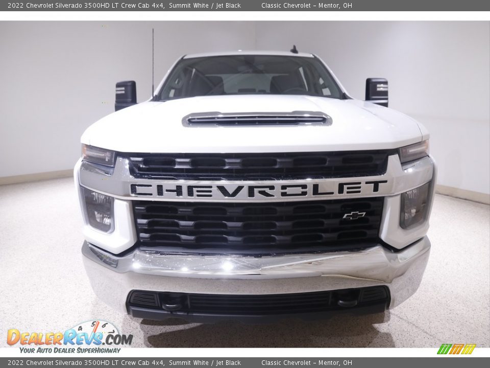 2022 Chevrolet Silverado 3500HD LT Crew Cab 4x4 Summit White / Jet Black Photo #2