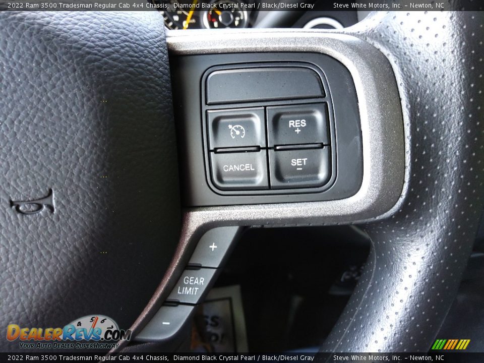 2022 Ram 3500 Tradesman Regular Cab 4x4 Chassis Steering Wheel Photo #15