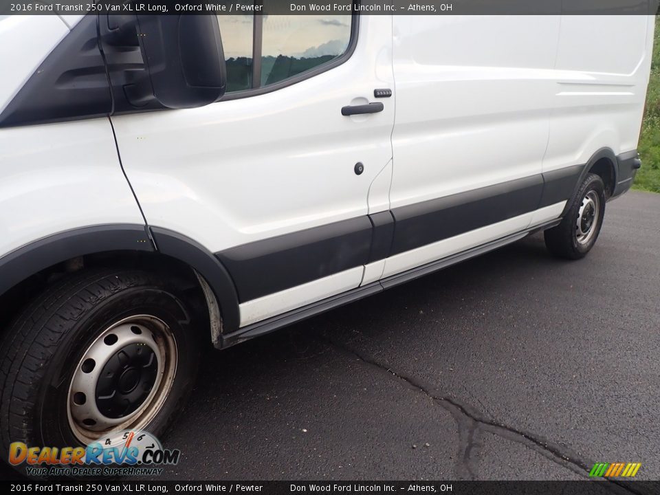 2016 Ford Transit 250 Van XL LR Long Oxford White / Pewter Photo #9