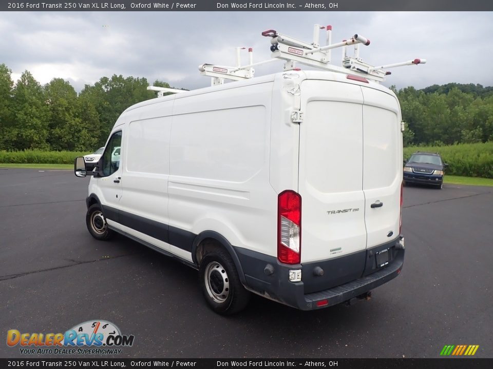 2016 Ford Transit 250 Van XL LR Long Oxford White / Pewter Photo #10