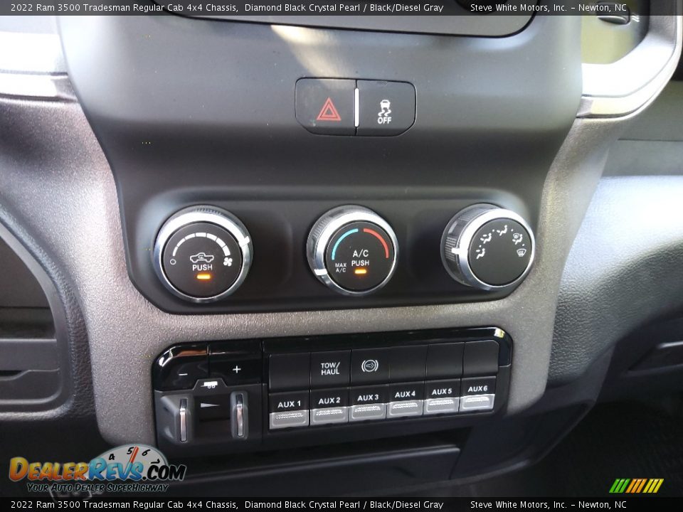 Controls of 2022 Ram 3500 Tradesman Regular Cab 4x4 Chassis Photo #19