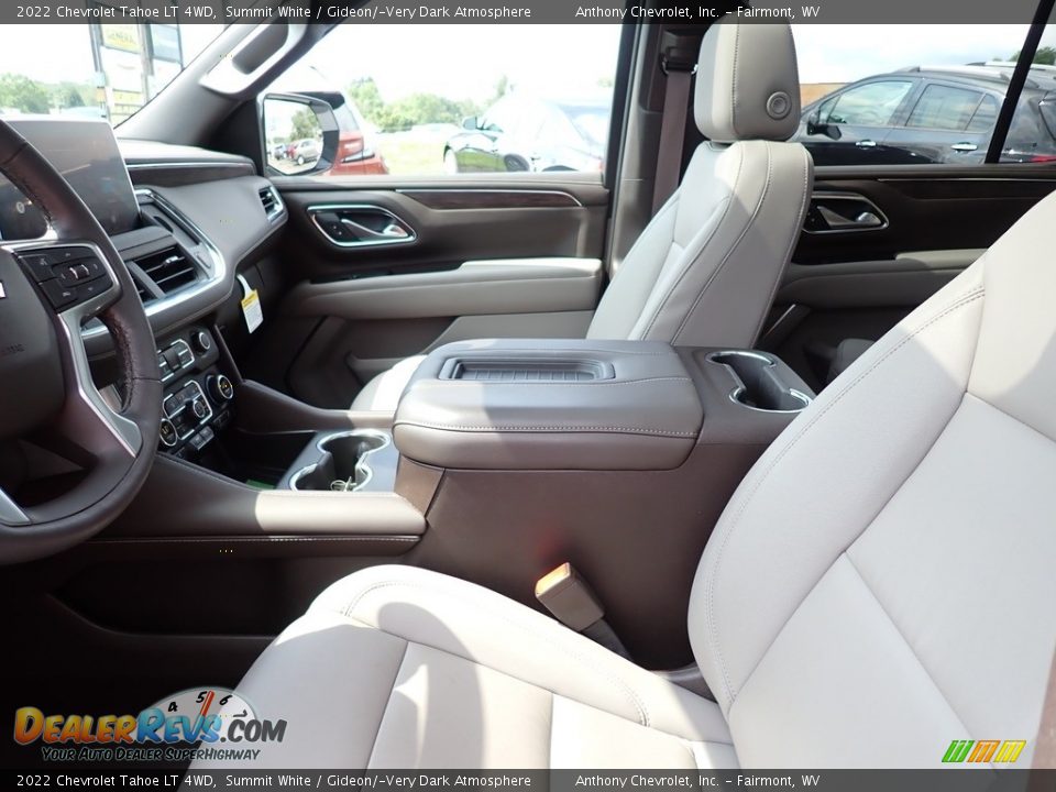 2022 Chevrolet Tahoe LT 4WD Summit White / Gideon/­Very Dark Atmosphere Photo #11