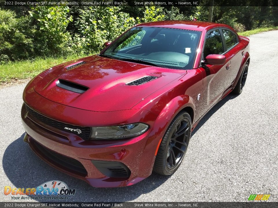 Octane Red Pearl 2022 Dodge Charger SRT Hellcat Widebody Photo #2