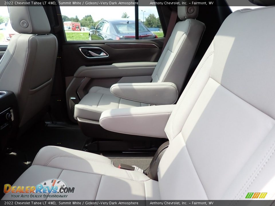 2022 Chevrolet Tahoe LT 4WD Summit White / Gideon/­Very Dark Atmosphere Photo #12
