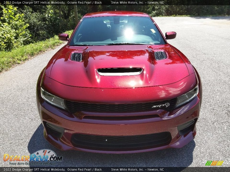 Octane Red Pearl 2022 Dodge Charger SRT Hellcat Widebody Photo #3