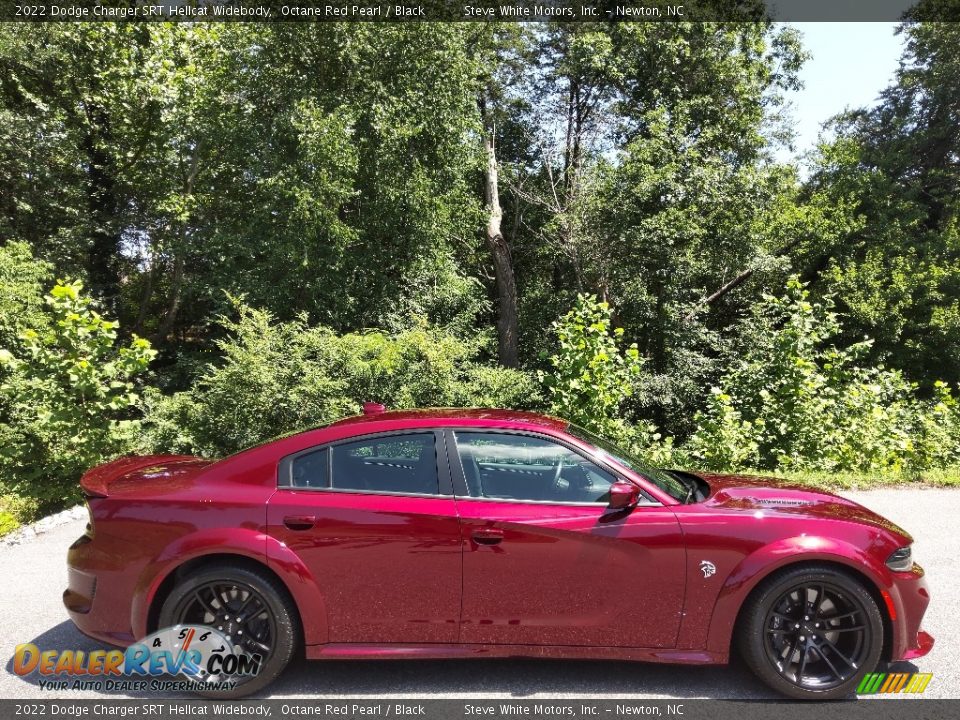 Octane Red Pearl 2022 Dodge Charger SRT Hellcat Widebody Photo #5