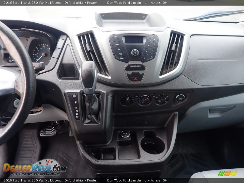 Dashboard of 2016 Ford Transit 250 Van XL LR Long Photo #22