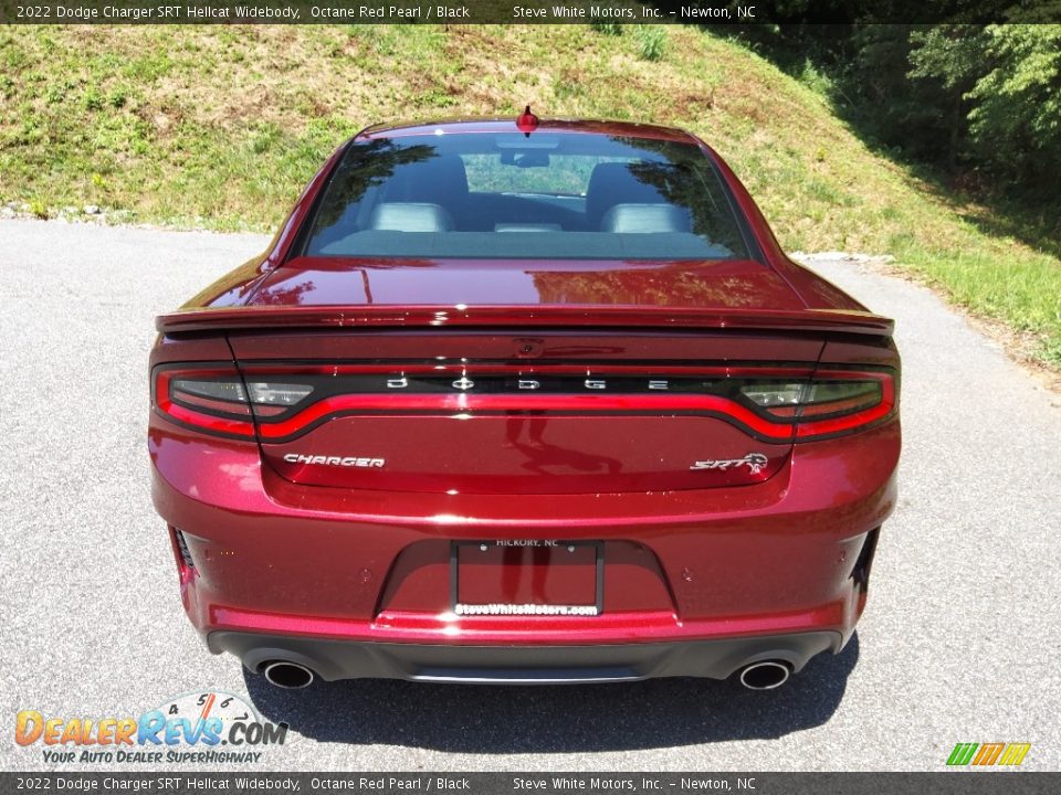 2022 Dodge Charger SRT Hellcat Widebody Octane Red Pearl / Black Photo #7