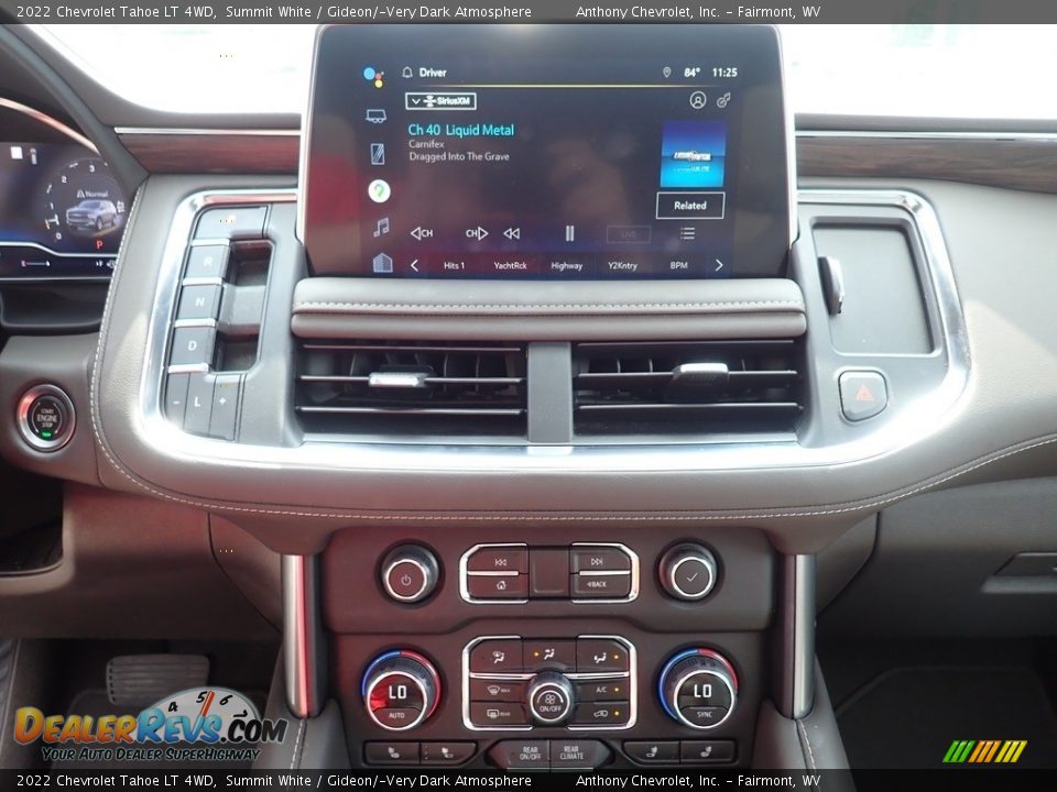 2022 Chevrolet Tahoe LT 4WD Summit White / Gideon/­Very Dark Atmosphere Photo #19