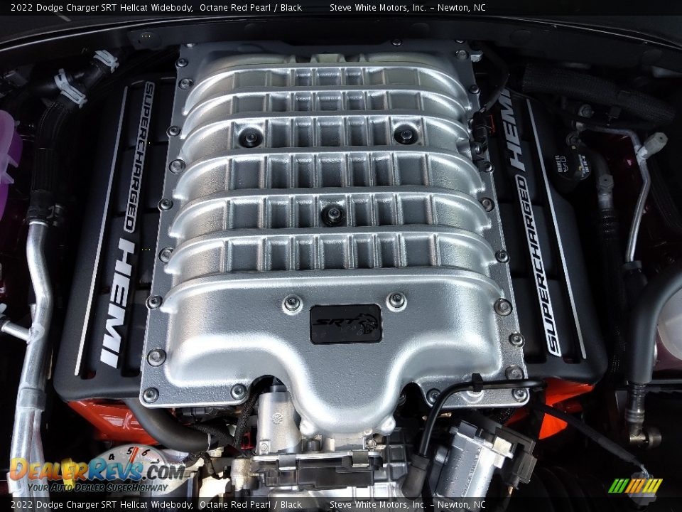 2022 Dodge Charger SRT Hellcat Widebody 6.2 Liter Supercharged HEMI OHV 16-Valve VVT V8 Engine Photo #10