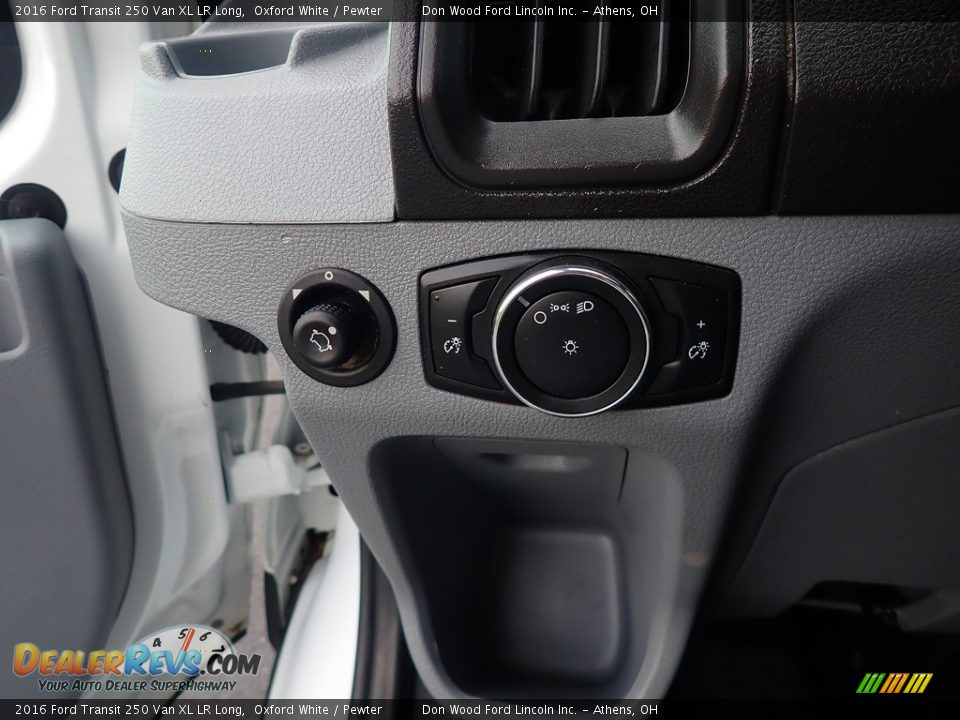 Controls of 2016 Ford Transit 250 Van XL LR Long Photo #27