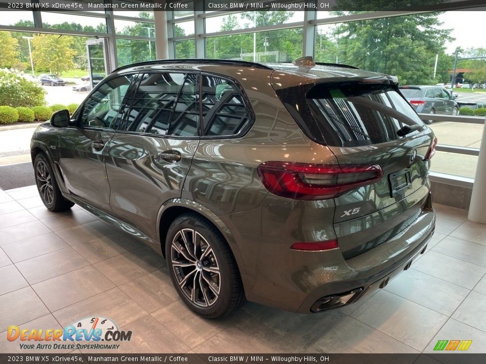 Manhattan Green Metallic 2023 BMW X5 xDrive45e Photo #2