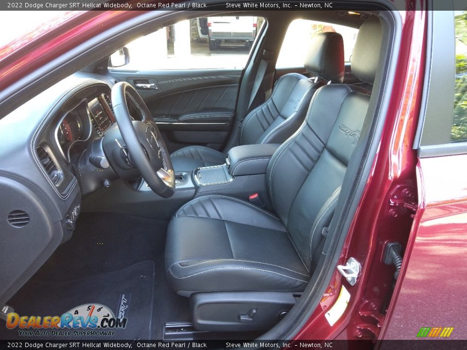 Black Interior - 2022 Dodge Charger SRT Hellcat Widebody Photo #12