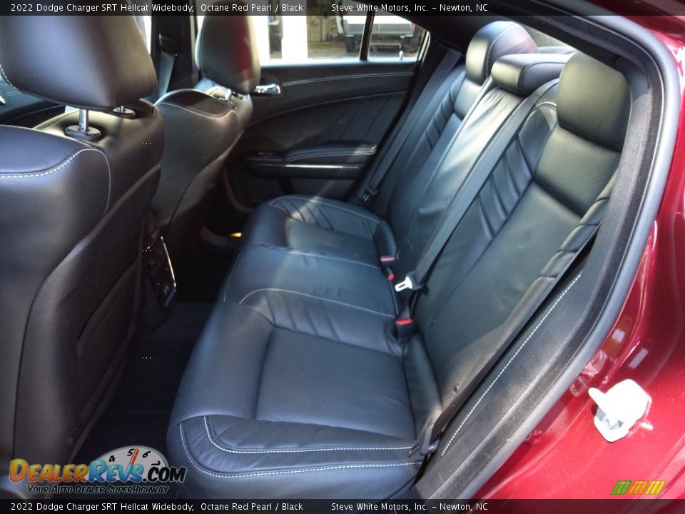 Rear Seat of 2022 Dodge Charger SRT Hellcat Widebody Photo #15