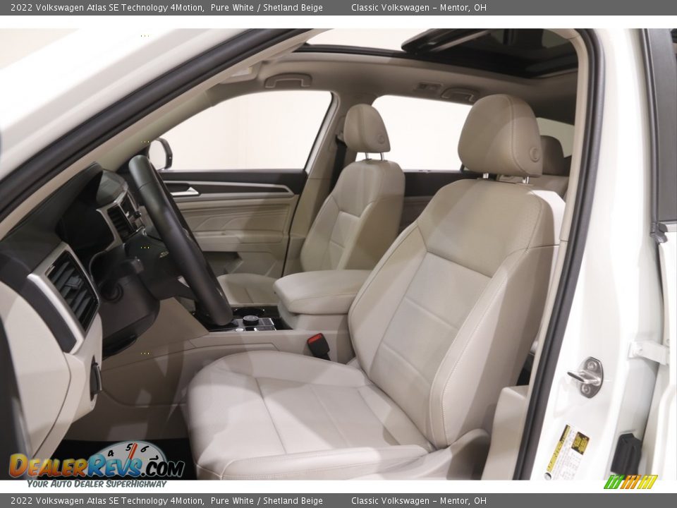 Shetland Beige Interior - 2022 Volkswagen Atlas SE Technology 4Motion Photo #5