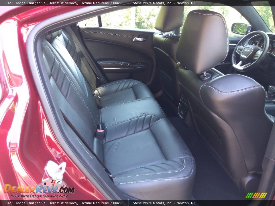 Rear Seat of 2022 Dodge Charger SRT Hellcat Widebody Photo #18