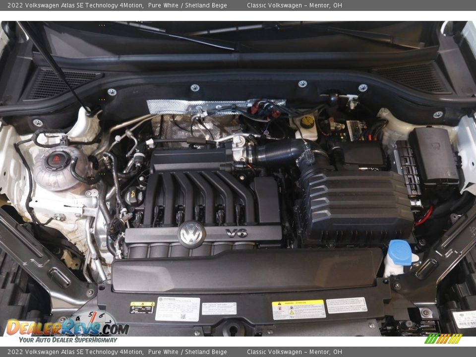 2022 Volkswagen Atlas SE Technology 4Motion 3.6 Liter FSI DOHC 24-Valve VVT VR6 Engine Photo #19