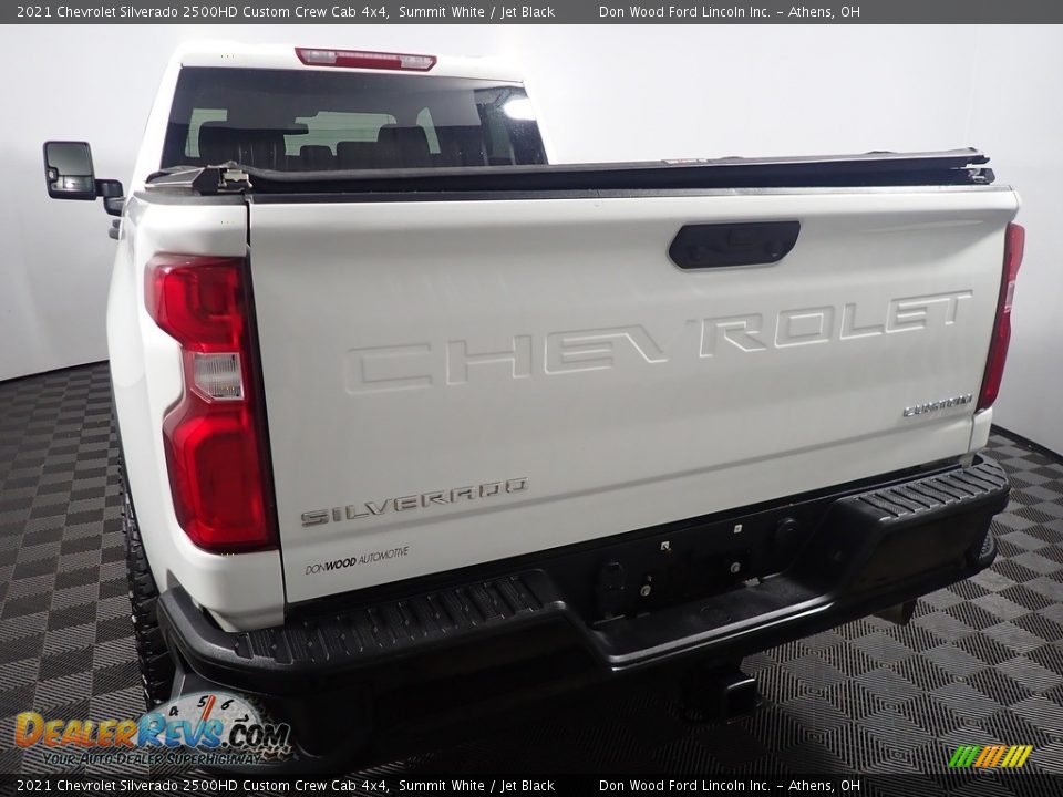 2021 Chevrolet Silverado 2500HD Custom Crew Cab 4x4 Summit White / Jet Black Photo #13