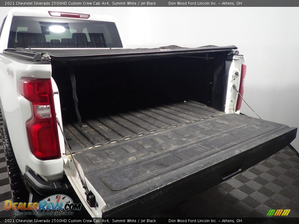 2021 Chevrolet Silverado 2500HD Custom Crew Cab 4x4 Summit White / Jet Black Photo #14