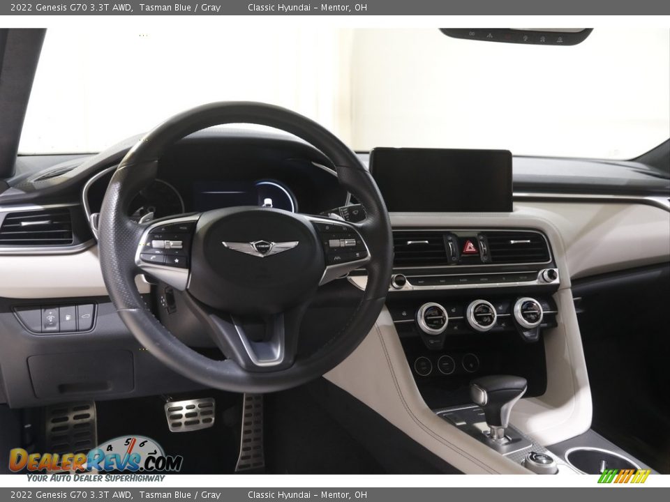 Dashboard of 2022 Genesis G70 3.3T AWD Photo #6