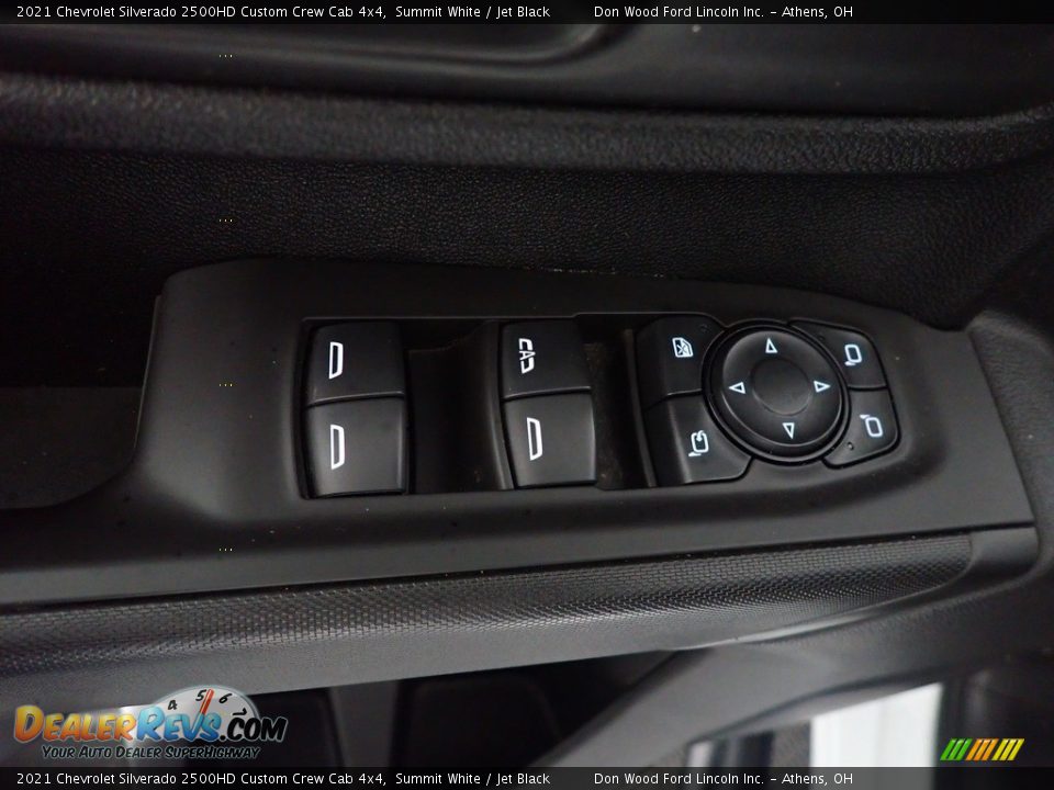 2021 Chevrolet Silverado 2500HD Custom Crew Cab 4x4 Summit White / Jet Black Photo #20