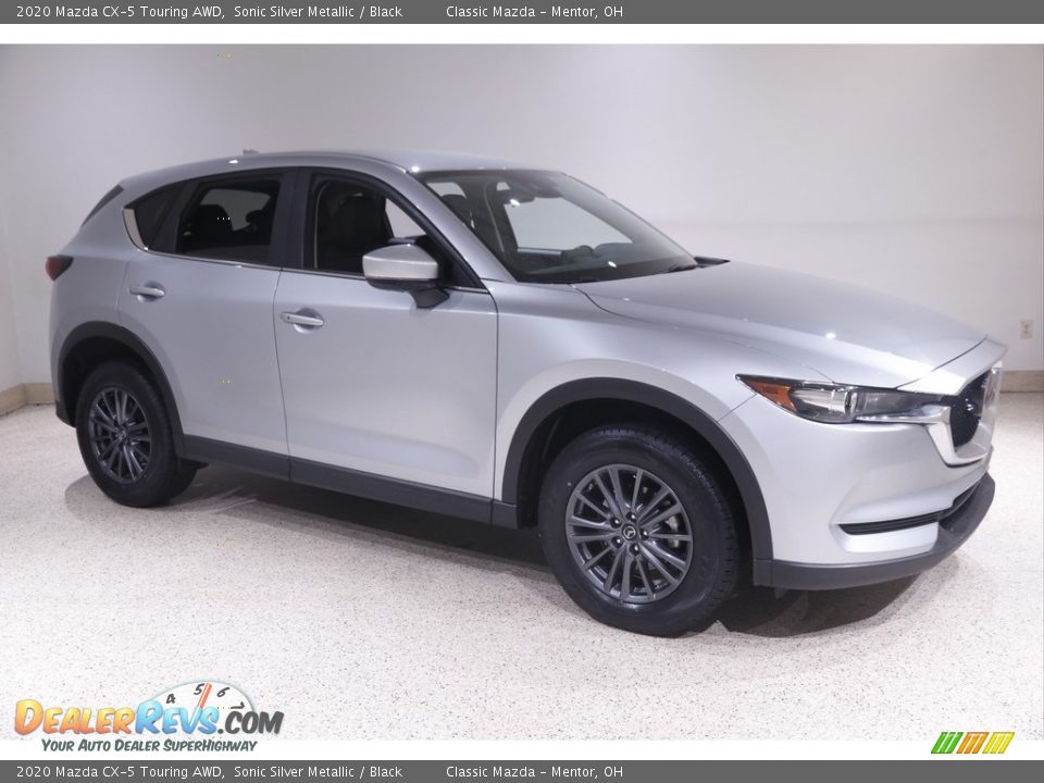 2020 Mazda CX-5 Touring AWD Sonic Silver Metallic / Black Photo #1