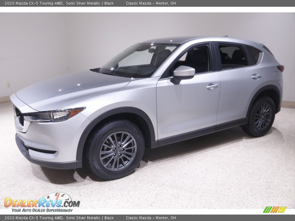 2020 Mazda CX-5 Touring AWD Sonic Silver Metallic / Black Photo #3